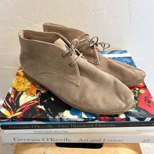 Franco Sarto Leather Suede Eddy Boots